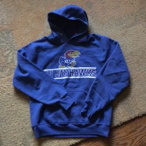 University of Kansas Jayhawks adult small hoodie